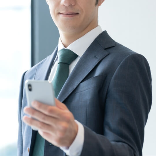 キャリア登録をお願いします